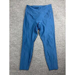 Good American Leggings‎ Women's 5 Blue High Rise Ankle Athletic Yoga Pant